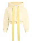 Укороченное худи Patou, желтый - фото