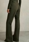 Брюки Reiss PRIYA HIGH-RISE FLARED, Green - фото 3