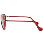 Солнцезащитные очки Ml0054 67c oo e Moncler, красный - фото 3