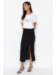Длинная юбка trendyol, черный - фото 3