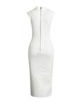 Платье миди Balmain, белый - фото 2