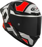 Шлем KYT tt-revo electron, Grey Matt/Red - фото 7