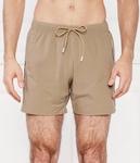 Шорты для плавания BOSS BLACK ICONIC Regular Fit, бежевый - фото