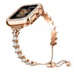 CHENSONG Часы Strap Apple Compatibility Metal, Silver【Single Strap】 - фото 10