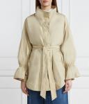 Парка женская Twin-Set с поясом, бежевый - фото