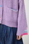 Кардиган Medicine, фиолетовый - фото 5