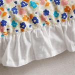 DUYHBAWRS Наволочка Nordic Leaf с кружевом - фото 5