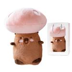 Плюшевая игрушка капибара котенок гриб Whoops - фото 3