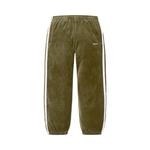 Брюки Supreme Studded Velour Track Pant, Olive - фото