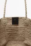 Сумка Massimo Dutti SHOPPER, Beige - фото 4