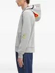 Толстовка на молнии с капюшоном A BATHING APE, серый - фото 3