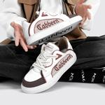 Кроссовки Cabbeen Skateboarding Shoes Men Low-top, бежевый/черный - фото 10