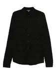 Рубашка на пуговицах John Varvatos, черный - фото