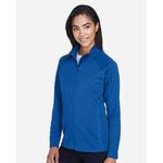 Женская куртка stretch tech-shell compass на молнии Devon & Jones, Navy - фото 4