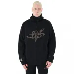 Толстовка Project X Paris Full zip, черный - фото