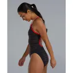 Купальник TYR Durafast Elite Diamondfit Speedwarp, красный - фото 3