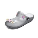 JSWEI Клоги женские серые, цвет Gray - фото