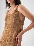 MND Платье 'Net' в бежевом цвете - фото 3