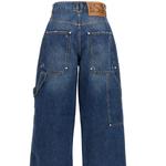 Широкие карго-джинсы Stella McCartney, синие - фото 6