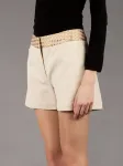 Структурированные шорты Giles, нейтральный - фото 4