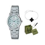 Женские часы Standard Series Blue LTP-V002D-2B CASIO - фото 5