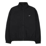 Куртка Nike Solo Swoosh Woven Track Jacket 'Black', черный - фото