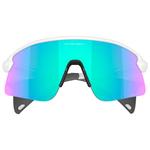 Солнцезащитные очки Stunt Devil's матовые белые призмы сапфировые Oakley - фото 3