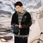 Kappa Вельветовая куртка унисекс, Black-990 - фото 11