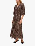 Платье макси Caterine в стиле леопард с ярусами Rails, Brown - фото 5