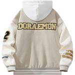 Бейсбольная куртка унисекс Doraemon, Черный - фото 7