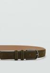 Ремень Mango Belt, Khaki - фото 3