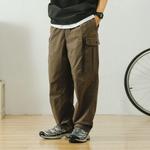 714STREET Брюки-карго унисекс, Темно коричневый - фото 10