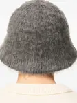 Мохеровая панама Ami Paris, серый - фото 4