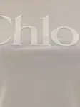 Футболка с логотипом CHLOÉ, серый - фото 3