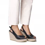 Сандалии Toni Pons Oprah esparto wedge, черный - фото 4