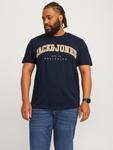Футболка JACK & JONES PLUS, темно-синий - фото 2