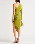 Платье миди Alexandre Vauthier, лаймовый - фото 3