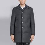Пуховики Men's THOM BROWNE, темно-серый - фото 4