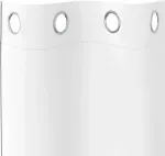 Плотные шторы с кольцами, 2 шт., чисто-белые, 175 x 140 см vidaXL - фото 5