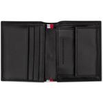 Tommy Hilfiger Кожаный кошелек мужской черный, Black BDS - фото 4