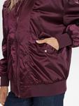 Объемная бомбер Numph, Burgundy - фото 5
