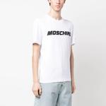 Футболка мужская белая MOSCHINO - фото 4