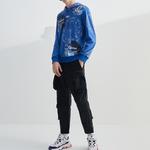 Футболка мужская синяя FILA - фото 5