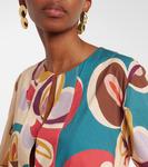 Хлопковый кафтан с принтом Adriana Degreas, Unique - фото 4