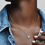 Pandora Серебряное колье для женщин - фото 5