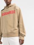 Dsquared2 худи с логотипом, коричневый - фото 3