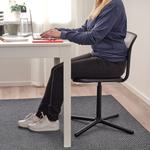 Вращающийся стул SMÄLLEN IKEA, черный - фото 6