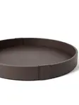 Круглый поднос, 35 см, Brunello Cucinelli, коричневый - фото 2