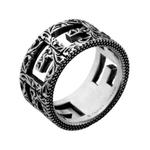 GUCCI Серебряное кольцо Unisex Silver - фото 3