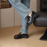 Лоферы женские Gemeiq, бежевый - фото 8